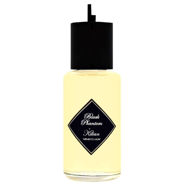 Discover the enigmatic essence of Kilian Black Phantom "Memento Mori" Eau de Parfum Refill Spray. This captivating fragrance features a harmonious blend of ethereal amber notes, warm spices, and a delightful sweetness. Indulge in the rich accords of vanilla, dark chocolate, and rum, beautifully complemented by hints of caramel and coffee. The subtle touch of sugar, along with sandalwood, heliotrope, and almond, adds a savory richness to this alluring scent. Perfect for those who appreciate the darker side of fragrance. This is a refillable option, ensuring your favorite scent lasts.