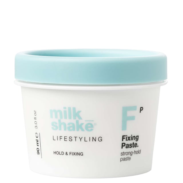 Discover the ultimate styling solution with milk_shake Lifestyling Fixing Paste. This 90ml strong hold paste provides exceptional structure and texture to your hair, making it ideal for defining details and creating stylish looks. Its dense formula is easy to work with and applies smoothly, ensuring a natural finish that lasts all day. To use, simply take a small amount, rub it between your palms, and distribute it evenly through damp or dry hair. Shape your hair as desired for a flawless finish. Perfect for women who want reliable hold and style.