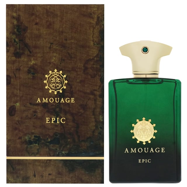 Experience the essence of luxury with Amouage Epic Man Eau de Parfum Spray. This exquisite fragrance, crafted by the renowned Amouage brand, combines innovative and long-lasting notes that celebrate the rich heritage of perfumery. With a captivating blend of Pink Pepper Berry Essence, Frankincense, and Cumin at the top, it transitions into a heart of Geranium and Myrrh, concluding with a robust base of Oud, Sandalwood, and Musk. Perfect for the modern man, this 100ml fragrance is a true delight for the senses.