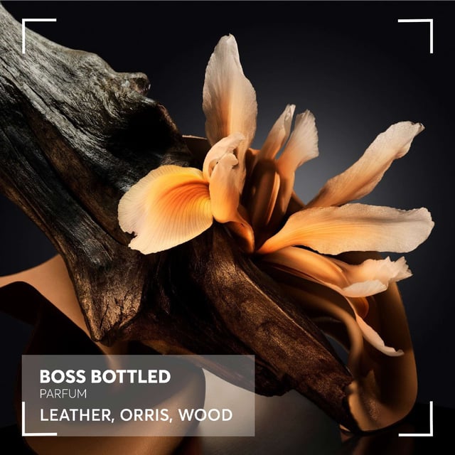 Experience the essence of sophistication with HUGO BOSS BOSS Bottled Parfum, a luxurious men's fragrance designed for the modern man. This 50ml parfum features a captivating woody-ambery scent that opens with vibrant mandarin and spicy incense, transitioning into a rich heart of orris and fig tree root. The warm base notes of cedarwood and vegetal leather provide lasting intensity and charisma. Perfect for any occasion, this new fragrance elevates your presence and leaves a lasting impression. Embrace your inner BOSS with this exquisite aftershave.