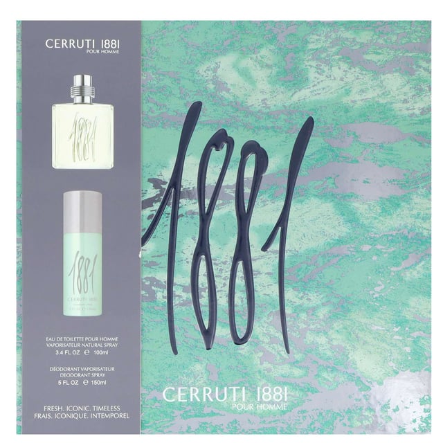 Discover the Cerruti 1881 Pour Homme Gift Set, perfect for the modern man. This luxurious set includes a 100ml Eau de Toilette Spray and a 150ml Deodorant Spray, embodying a harmonious blend of elegance and boldness. Inspired by the essence of Italian style, the fragrance opens with vibrant notes of Blackcurrant, cypress, and bergamot, leading to a heart of ylang and patchouli, and finishing with rich base notes of sandalwood, pine, and oak moss. Experience sophistication and charm with every spray, capturing the spirit of a sunny Mediterranean day.