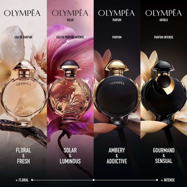 Experience the enchanting allure of Rabanne Olympéa Absolu Eau de Parfum, a captivating fragrance designed for the modern woman. This 80ml perfume embodies a fusion of floral, gourmand, and fruity notes that create an intense aroma. Picture yourself on a volcanic beach at night, illuminated by the glow of your femininity. The fragrance features luminous apricot, sumptuous jasmine absolute, and a warm embrace of addictive vanilla, evoking the essence of a goddess. Perfect for evening wear, this perfume is a must-have for those who dare to shine.