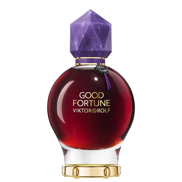 Discover the enchanting allure of Viktor&Rolf Good Fortune Elixir Intense Eau de Parfum Spray for Women. This luxurious fragrance is a celebration of positivity and self-empowerment, designed to inspire you to shape your own destiny. The captivating scent opens with a mystical incense note, leading to a heart of exquisite Jasmine Super, known for its velvety solar qualities. The base reveals a rich blend of Palo Santo, Bourbon Vanilla, and Caledonian Sandalwood, creating an addictive and sensual aroma. Embrace your inner strength with this vegan fragrance, free from animal-derived ingredients.