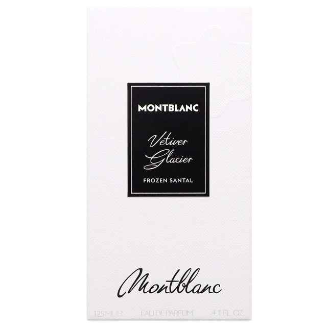 Discover the essence of adventure with Montblanc Vetiver Glacier Eau de Parfum Spray for Men. This exquisite fragrance harmoniously fuses the fresh, vibrant notes of bitter vetiver with the warm, spicy undertones of ginger and nutmeg. A delicate hint of white musk adds a contemporary flair, while the rich, woody aroma of sandalwood envelops you in a luxurious embrace. Perfect for the modern man, this sophisticated scent inspires confidence and readiness for any journey. Experience the allure of Montblanc and elevate your fragrance collection today.