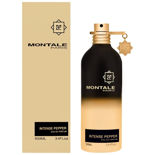 Montale Intense Pepper Unisex Eau de Parfum Spray - 100ml Experience the bold allure of Montale Intense Pepper Eau de Parfum Spray. This unisex fragrance captivates with an explosive blend of Madagascan black pepper and Peruvian pink pepper, delivering a unique spicy depth. The heart reveals a sensual floral composition, perfectly balanced before transitioning to a rich woody base of cedar, oud, oakmoss, amber, and white musk. Ideal for those who appreciate a powerful and memorable scent, this 100ml spray is perfect for everyday wear or special occasions. Embrace the intensity and sophistication of Montale.