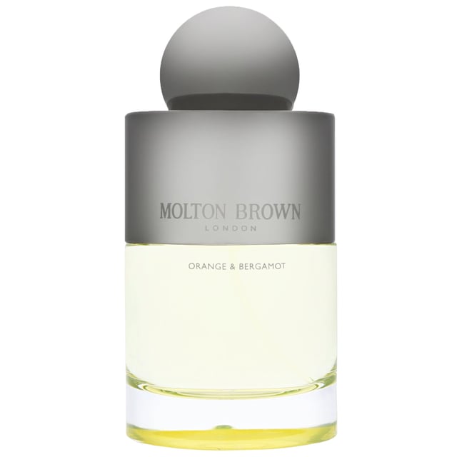 Molton Brown Orange & Bergamot Unisex Eau de Toilette Spray - 100ml Experience the refreshing essence of Molton Brown Orange & Bergamot Eau de Toilette Spray. Launched in 2015, this unisex fragrance features vibrant top notes of orange, bergamot, and mandarin, harmonized with a floral heart of neroli, cardamom, and galbanum. The base notes of musk, ylang-ylang, and cedarwood create a warm and inviting finish. Perfect for everyday wear, this cruelty-free perfume is housed in a sleek 100ml bottle, making it an ideal gift for fragrance enthusiasts. Embrace the invigorating aroma and elevate your scent collection today.