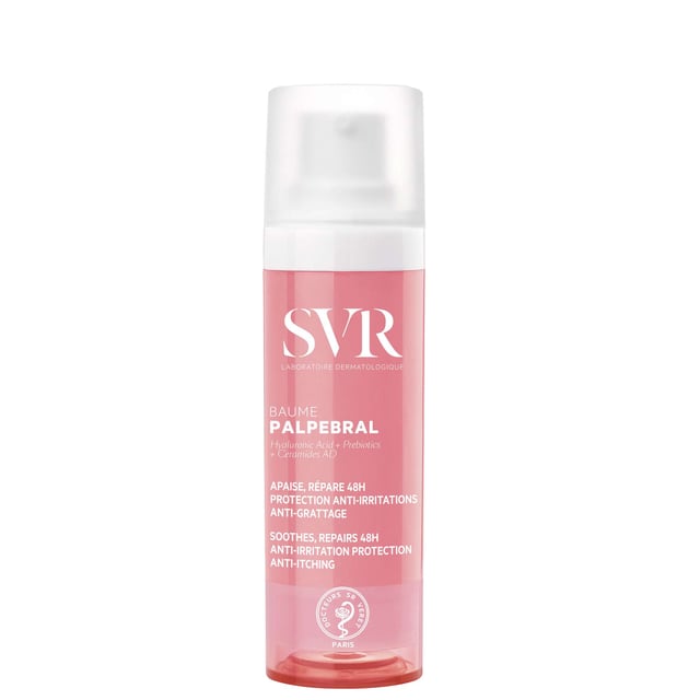 Nurture your sensitive skin with the SVR Palpebral Soothing Eczema Balm, specially formulated for delicate areas like the eye contour. This dermatologist-approved balm provides a soothing effect, deeply hydrates, and protects your skin from irritation, redness, and dryness. Crafted with a unique blend of 97% natural ingredients, it is rich in Omega 3, 6, and 9 to restore and strengthen your skin's natural barrier. Enjoy immediate and lasting relief for your skin's comfort. For best results, apply a small amount to clean, dry skin under the eye twice daily.