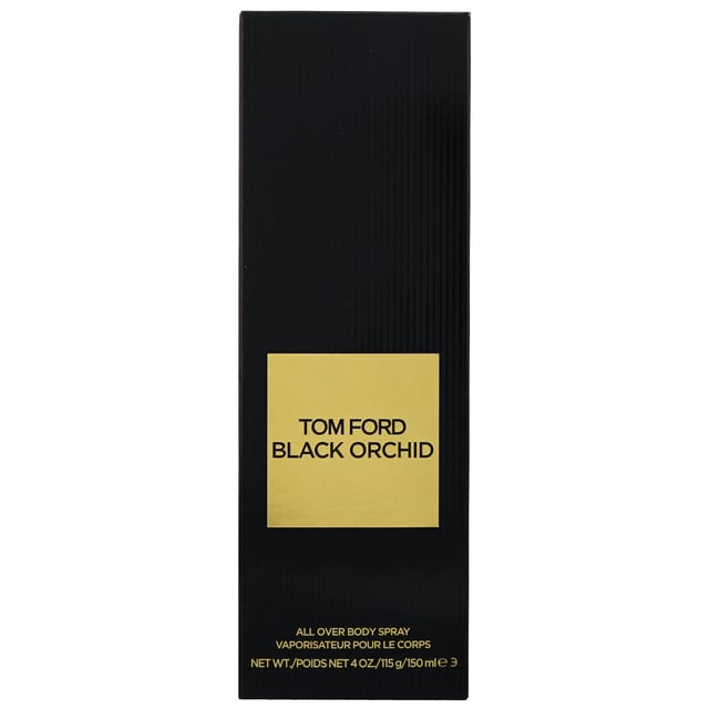 Experience the luxurious allure of Tom Ford Black Orchid All Over Body Spray, a captivating fragrance for women launched in 2006. This exquisite scent opens with refreshing top notes of Jasmine, Gardenia, Blackcurrant, Lemon, Bergamot, and Mandarin, leading to a rich heart of Orchid, Spicy notes, Fruity notes, and Lotus. The warm base notes of Vetiver, Patchouli, Sandalwood, Incense, Amber, Chocolate, and Vanilla create a lasting impression. Perfect for everyday wear or special occasions, indulge in this 150ml body spray that embodies elegance and sophistication.