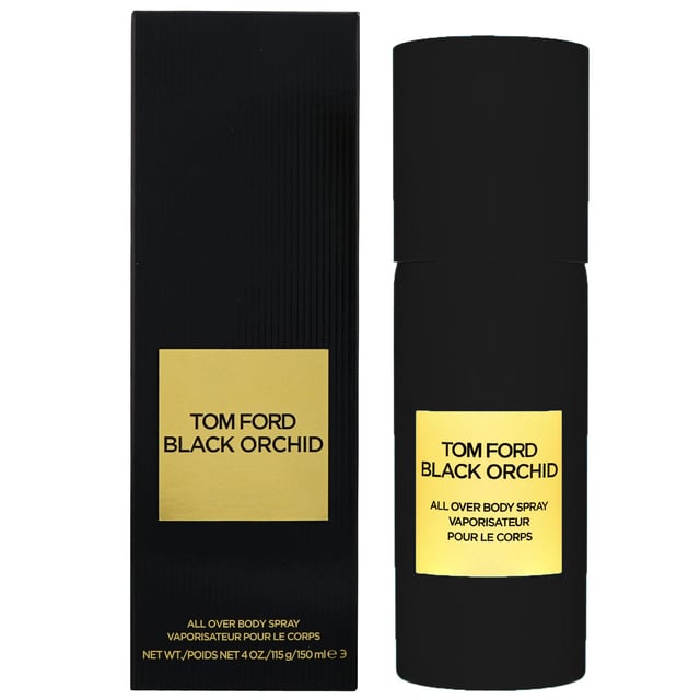 Experience the luxurious allure of Tom Ford Black Orchid All Over Body Spray, a captivating fragrance for women launched in 2006. This exquisite scent opens with refreshing top notes of Jasmine, Gardenia, Blackcurrant, Lemon, Bergamot, and Mandarin, leading to a rich heart of Orchid, Spicy notes, Fruity notes, and Lotus. The warm base notes of Vetiver, Patchouli, Sandalwood, Incense, Amber, Chocolate, and Vanilla create a lasting impression. Perfect for everyday wear or special occasions, indulge in this 150ml body spray that embodies elegance and sophistication.
