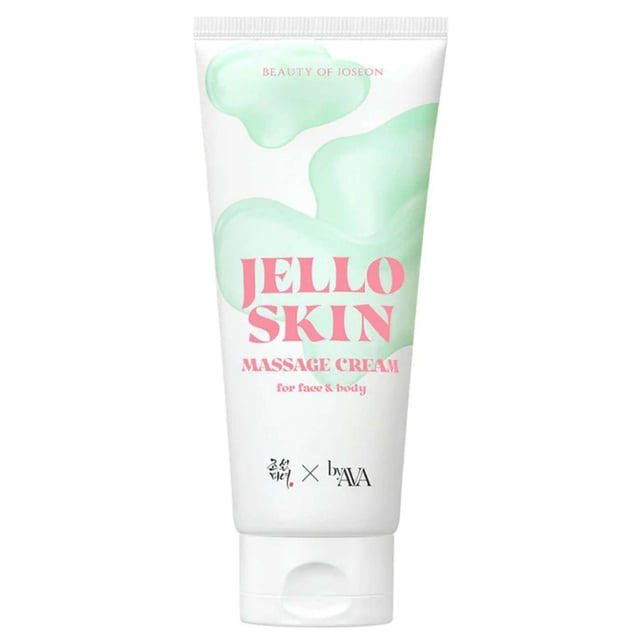 Indulge in the luxurious Beauty of Joseon Jelloskin Massage Cream, designed for both face and body. This 200ml cream offers a unique pudding-like texture that effortlessly glides over your skin, delivering intense hydration and soothing comfort. Infused with nourishing rice bran and centella bean extract, it enhances skin elasticity and provides calming benefits. Ideal for daily use or a relaxing massage, your skin will feel deeply moisturized, soft, and revitalized. Elevate your skincare routine with this exquisite moisturizer.