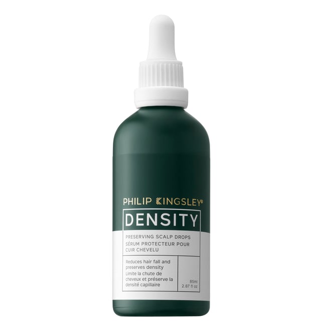 Philip Kingsley Density Preserving Scalp Drops for Healthy Hair Growth - 85ml Experience the transformative power of Philip Kingsley Density Preserving Scalp Drops. This lightweight serum features an advanced peptide blend that supports hair follicle health, helping to maintain hair density and quality. With continued use, enjoy reduced scalp visibility and slower hair loss. Key ingredients like Azelaic Acid and Saw Palmetto optimize scalp conditions. Simply apply 2.5ml daily to your scalp for an invigorating sensation. Suitable for all hair types, these drops are your go-to solution for fuller hair.