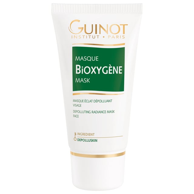 Transform your skincare routine with the Guinot Radiance Bioxygéne Mask. This innovative depolluting mask instantly clarifies the skin, enhancing its breathability and promoting a radiant, even complexion. Its unique airy and creamy whipped texture ensures your skin feels soft and refreshed without any dryness. Suitable for all skin types, this 50ml mask is perfect for women seeking a brighter complexion. For optimal results, apply a generous layer on the face, avoiding the eye area, and rinse off after 10 minutes. Discover the power of Guinot for rejuvenated skin.