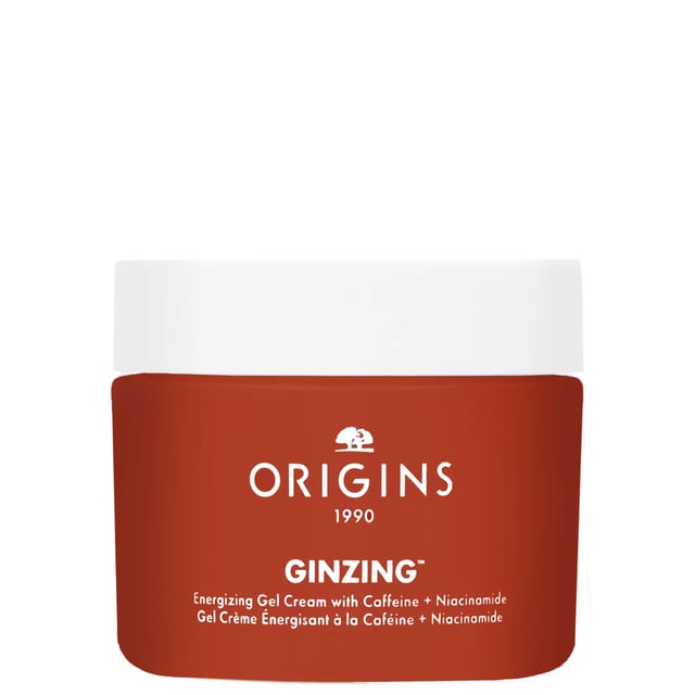 Revitalize your skin with Origins Ginzing Energizing Gel Cream, a powerful moisturizer designed to combat fatigue and enhance radiance. Infused with caffeine, Panax ginseng, and vitamin C, this gel cream delivers an instant boost of energy and brightness to your complexion. It supports your skin's moisture barrier while providing a refreshing finish, making it perfect for daily use. Suitable for vegans and crafted without harmful ingredients, this gel cream is your go-to for a vibrant, healthy glow. Apply morning and evening to clean skin for best results.