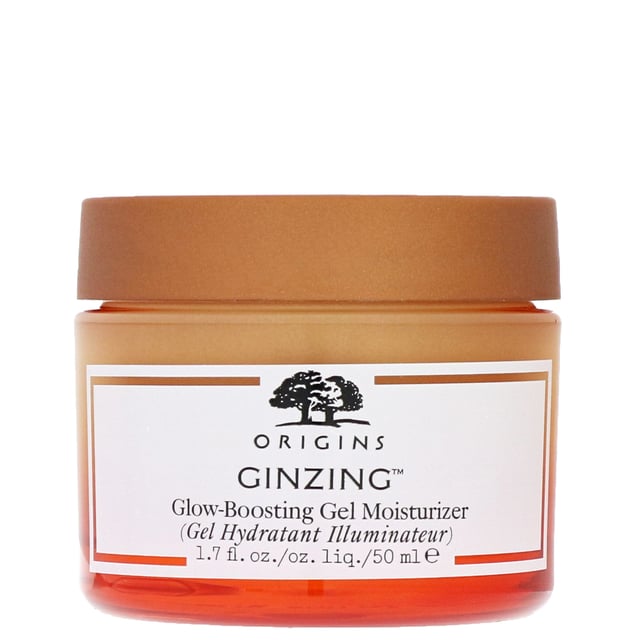 Revitalize your skin with the Origins Ginzing Glow-Boosting Gel Moisturizer, a unique gel formula designed to enhance your natural glow. Infused with energizing Panax Ginseng and revitalizing Coffee, this moisturizer helps restore your skin's vitality and radiance. Suitable for vegetarians, it's crafted with top-quality plant-based ingredients, ensuring a clean and effective skincare experience. Free from harmful chemicals, this product is perfect for daily use. Apply it every morning to your cleansed face for best results. Experience the refreshing touch of Origins today!