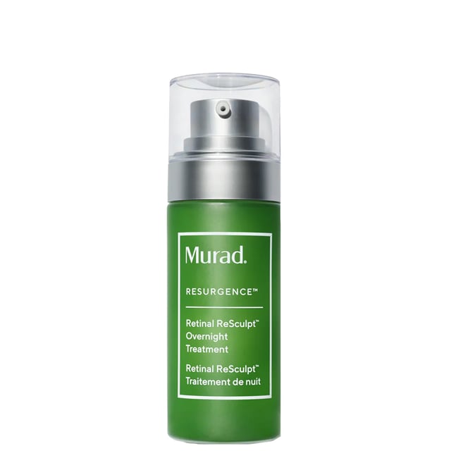 Transform your skin overnight with Murad's Retinal ReSculpt Overnight Treatment, designed for women combating signs of aging. This innovative serum features retinal, a potent form of vitamin A, in a unique delivery system for enhanced stability and targeted penetration. Experience visible improvements in neck and jowl sagging within two weeks, while smoothing deep-set wrinkles and improving skin elasticity in four weeks. Enjoy a nourishing formula that leaves your skin feeling soft and hydrated. A must-have for rejuvenating your complexion.