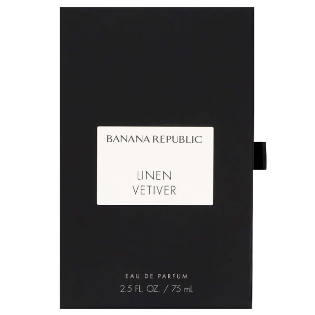 Experience the fresh and earthy aroma of Banana Republic Linen Vetiver Eau de Parfum Spray. This unisex fragrance opens with zesty bergamot, spicy cardamom, and refreshing petitgrain, creating a vibrant introduction. The heart reveals floral notes of iris, hyacinth, and jasmine, while the base features dry vetiver, warm amber, sensual musk, and rich moss. Perfect for any occasion, this 75ml spray offers a delightful scent that lingers throughout the day. Embrace the essence of nature with this exquisite perfume.