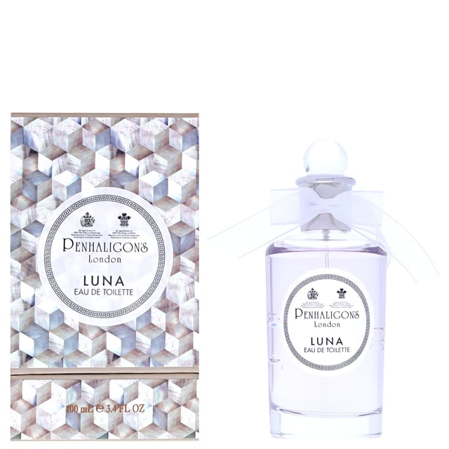 Experience the enchanting allure of Penhaligon's Luna Eau de Toilette Spray, a captivating fragrance that beautifully embodies the serenity of the moon. This unisex perfume opens with the vibrant zest of bergamot, transitioning into a heart of delicate jasmine flowers, and finishing with the earthy aroma of fir balsam. Perfect for any occasion, this 100ml bottle offers a blend of citrus and aromatic notes, creating an irresistible scent that lingers throughout the day. Indulge in the luxurious essence of Luna and let its charm captivate your senses.