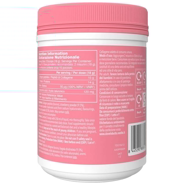 Vital Proteins Beauty Collagen Powder 271g - Radiant Skin & Hair Formula - 365 grams Unlock your natural beauty with Vital Proteins Beauty Collagen Powder. This premium formula combines 15g of collagen per serving, hyaluronic acid, and biotin to enhance your skin's glow and support healthy hair. Perfectly versatile, it can be easily mixed into water, tea, or smoothies for a convenient daily boost. Ideal for adults seeking to elevate their health and beauty routine, this unisex product is a must-have. Remember to consult your physician if pregnant or nursing, and store in a cool, dry place to maintain freshness.