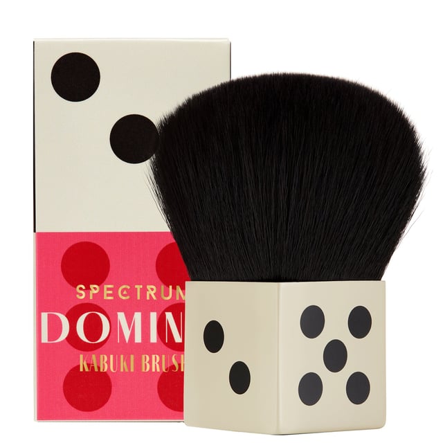 Elevate your makeup routine with the Spectrum Beauty Games Domino Kabuki Brush. This essential tool is designed for flawless application of powder and touch-ups, ensuring your look stays fresh all day. With its soft bristles and ergonomic design, this brush is perfect for achieving a smooth, even finish. Ideal for women who appreciate quality in their beauty tools, the Domino Kabuki Brush is not just a brush, but a must-have accessory that brings a touch of fun to your makeup collection.