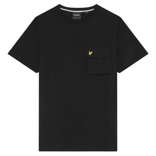 100% Katoen. Ontwerp: Logo, eenvoudig. Zakken: 1 borstzak, klepsluiting. Hals: Crew Neck. Mouwtype: Korte mouwen. Geschikt: Regelmatig. XS: 34,5 in. S: 37 in. M: 39 in. L: 41,5 in.