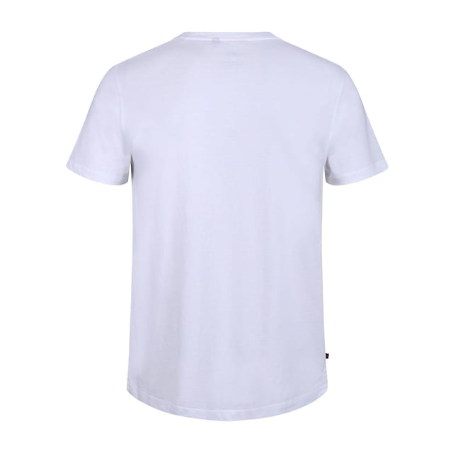 100% Katoen. Ontwerp: Blad, Logo, Bedrukt. Halslijn: Crew Neck, Ribbed. Mouwtype: Korte mouwen. Stoftechnologie: Zwaargewicht, Zacht. 220gsm. S: 38 in. M: 40 in. L: 44 in. XL: 48 in.