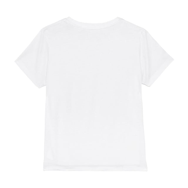 100% Ringspun Cotton. Fabric: Midweight, Pre-Shrunk, Weave. Characters: Huntr/X. Design: Logo, Photograph. Neckline: Crew Neck, Ribbed. Sleeve-Type: Short-Sleeved. Hem: Straight. Fabric Technology: Breathable, Fade Resistant. Tagless. 100% Officially Licensed. Fit: Regular. 3-4 Years: 27 in. 9-11 Years: 36 in. 5-6 Years: 29 in. 12-13 Years: 39 in. 7-8 Years: 32 in.