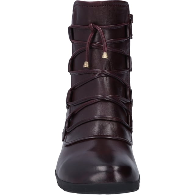 Deze enkellaars is gemaakt van fijn leder en is daardoor bijzonder stevig. Voor de winter is de dames enkellaars warm gevoerd met lamsvacht. Het rits biedt een goede grip en een gemakkelijke instap in de schoen. Josef Seibel maakt vaak gebruik van de AGO-fabricagemethode, om schoenen te fabriceren die niet alleen licht maar ook duurzaam zijn. Met de G-breedte schoen, biedt de enkellaars Naly 62 een normale breedte aan de voet. Als vrije tijd voor jou op de eerste plaats komt - dan is de Naly 62 de schoen voor jou.