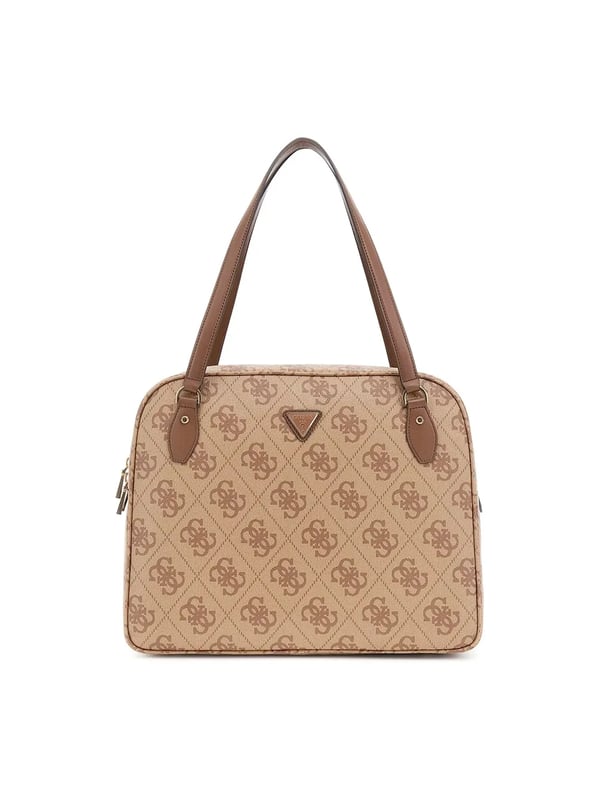Sac de voyage Guess Berta Femme Beige Polyurethane. Authentique Bagagerie de la marque Guess - design streetwear/sportswear de Guess - Guess pour Femme fashion, parfait pour la vie de tous les jours - Sac de voyage Guess de couleur Beige s'associe parfaitement avec le reste de votre dressing - matiere Polyurethane confortable -   classic - Berta -