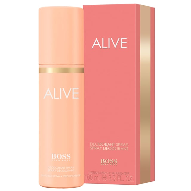 Discover the invigorating essence of HUGO BOSS BOSS Alive For Her Deodorant Spray, designed for the modern woman who embraces life to the fullest. This deodorant offers a refreshing burst of the woody and fruity BOSS Alive fragrance, featuring top notes of crisp apple, a heart of jasmine and cedarwood, and a warm base of vanilla and sandalwood. Perfect for daily wear, it provides long-lasting protection while enveloping you in a delightful scent that radiates positivity and confidence. Elevate your fragrance collection with this luxurious 100 ml spray.