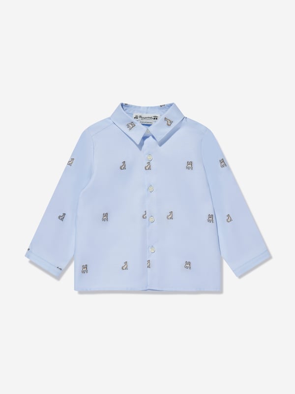 Introducing the Baby Boys Malo Shirt in Blue by Bonpoint, a top-tier addition for AW2024. Ideal for Baby, Baby Boy, or Boy, blending impeccable style with ultimate comfort. Key features include Elegant Blue Shade Perfectly complements the seasonal palette. Luxurious Fabric Crafted with premium materials for softness. Versatile Design Effortlessly pairs with various outfits.Elevate your child's wardrobe with sophistication and charmget the Baby Boys Malo Shirt in Blue today!