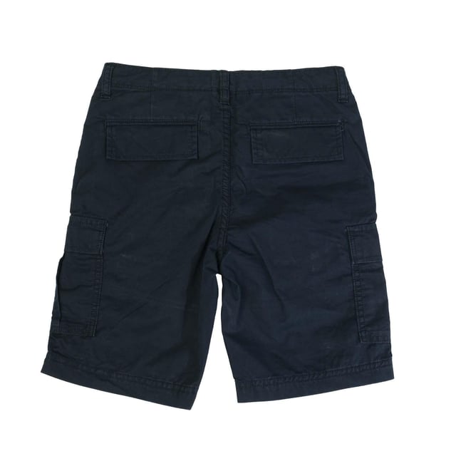 Jack And Jones - "Zeus" Cargo-Shorts für Jungen (Marineblau) 100% Baumwolle. Design: Unifarben. Taschenart: Zwei Seitentaschen, 2 Taschen hinten, Zwei Cargotaschen. Knopfverschluss, Zum Überziehen, Hosenschlitz mit Reißverschluss. Gürtelschlaufen.