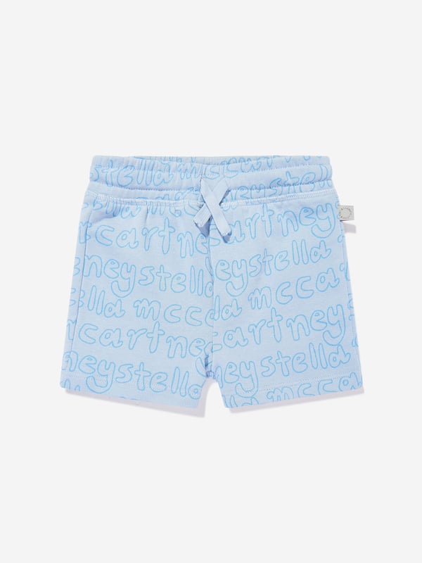 Baby Boys Logo Jersey Shorts in Blue Introducing the Stella McCartney Baby Boys Logo Jersey Shorts in Blue, the epitome of chic comfort for SS2025. Perfect for your little one's wardrobe, these shorts blend style with effortless wearability. Key features include Exquisite Craftsmanship Finely stitched for durability. Eco-Friendly Fabric Soft on skin and the environment. Signature Logo Detail Discreet yet iconic, for a touch of luxury.Upgrade his wardrobe with a piece designed for stylish adventures!