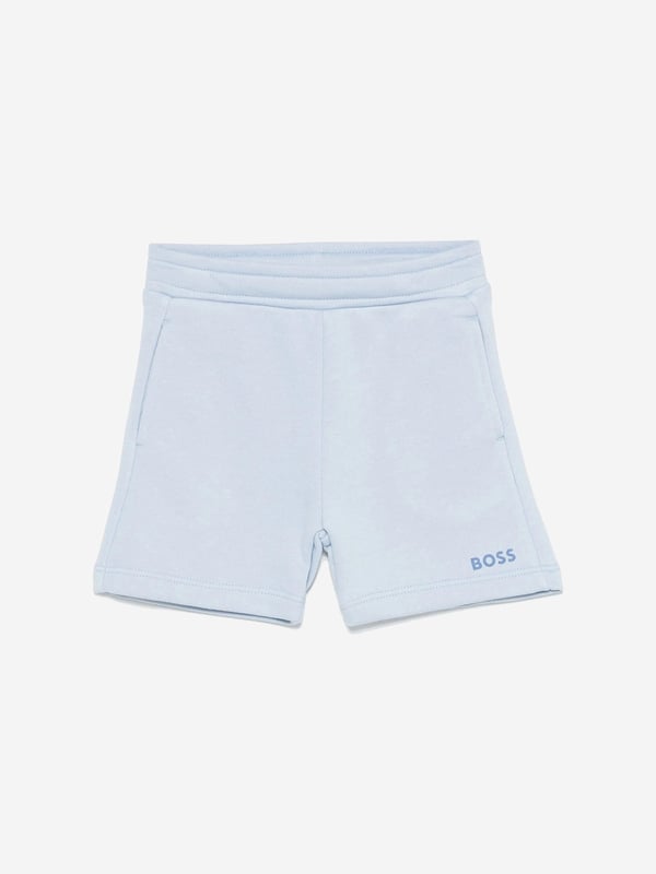 Introducing the BOSS Baby Boys Logo Shorts in Blue the epitome of luxury for the young and fashion-forward this SS2025 Impeccable Craftsmanship Expertly tailored for comfort and durability. Signature BOSS Design Features the iconic BOSS logo in a subtle, stylish print. Luxurious Comfort Crafted with premium, soft fabrics ideal for delicate skin. Versatile Style Perfect for casual outings or special occasions. Elevate your childs wardrobe with these chic, timeless shorts. Shop now!