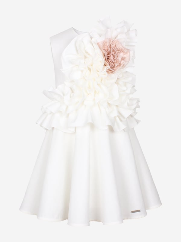 Introducing the exquisite Girls Adage Ruffle Flower Dress in White by Jessie and James, a quintessential addition to your little girl's wardrobe for SS2025. Crafted with precision and flair, it epitomizes elegance and comfort. Discover the features that set it apart Enchanting White Hue Radiates purity and sophistication, perfect for any occasion. Delicate Ruffle Detailing Adds a touch of whimsy and girlish charm. Premium Fabric Ensures comfort and durability for all-day wear. Elevate her style with this remarkable piece!