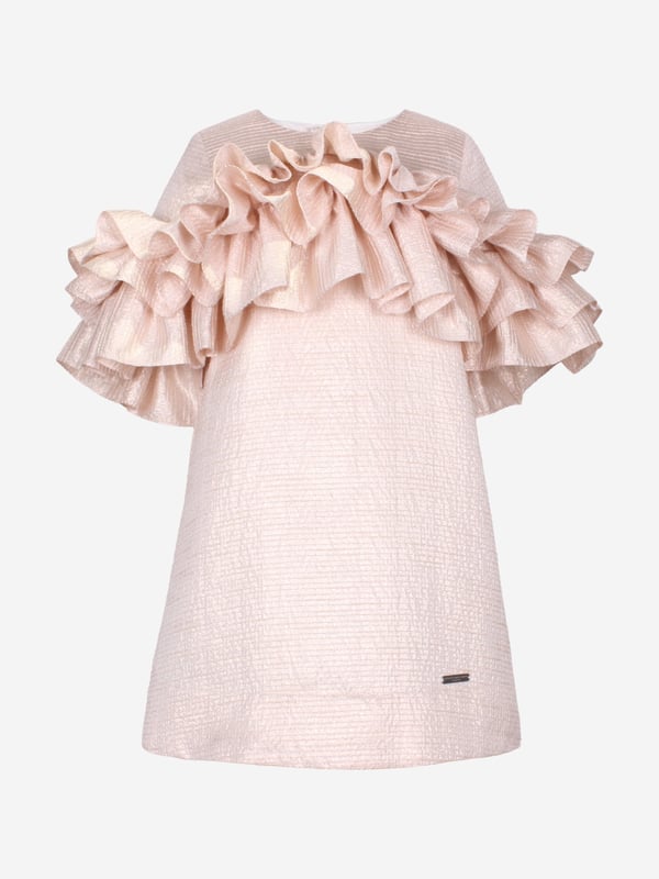 Introducing the exquisite Girls Flutterby A-Line Ruffle Dress in Pink by Jessie and James, an essential addition for SS2025. Meticulously designed to infuse charm elegance into your girl's wardrobe Enchanting A-Line Silhouette Flatters flows gracefully with every move. Delicate Ruffles Adds a whimsical flourish to the hemline. Soft Pink Palette Perfect for versatile styling options.Revitalize her wardrobe with this stylish and comfortable piece. Shop now!