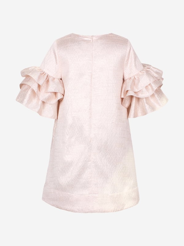 Introducing the exquisite Girls Flutterby A-Line Ruffle Dress in Pink by Jessie and James, an essential addition for SS2025. Meticulously designed to infuse charm elegance into your girl's wardrobe Enchanting A-Line Silhouette Flatters flows gracefully with every move. Delicate Ruffles Adds a whimsical flourish to the hemline. Soft Pink Palette Perfect for versatile styling options.Revitalize her wardrobe with this stylish and comfortable piece. Shop now!