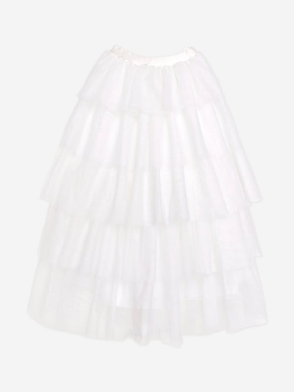 BCBG Girls Glitter Tulle Skirt in Ivory Introducing the exquisite Girls Glitter Tulle Skirt in Ivory, crafted by BCBG for SS2025 a quintessential piece for any young ladys wardrobe. Heres why this skirt is a must-have Enchanting Ivory Shade A soft, elegant colour that complements any top. Glittering Accents Adds a touch of sparkle, perfect for special occasions. Luxurious Tulle Fabric Delivers a fairy-tale silhouette while ensuring comfort. Timeless Design Ideal for both formal events and playful outings.Elevate her style with this charming skirt from BCBG. Don't miss outenhance her wardrobe today!