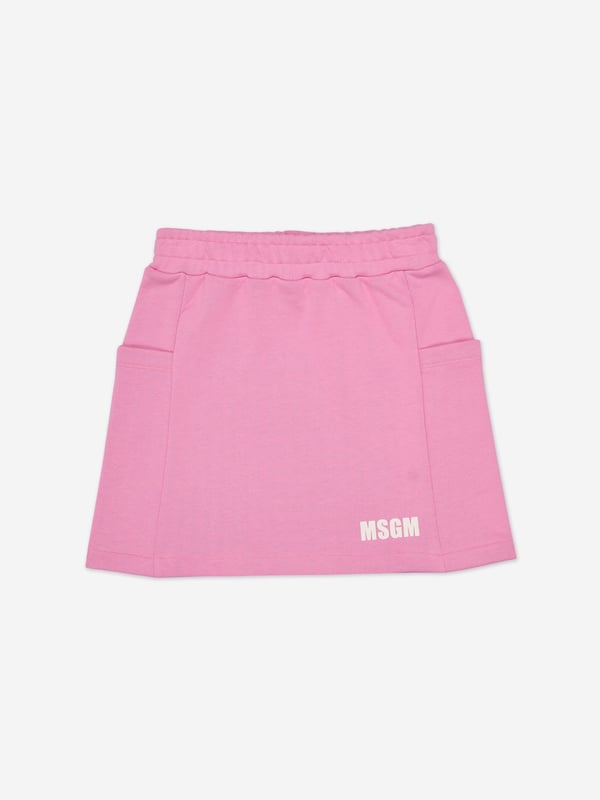 Introducing the MSGM Girls Logo Skirt in Pink, an essential piece for SS2025. Exhibiting both flair and comfort, it's perfect for enhancing your little girl's wardrobe. Exquisite Design Features MSGM's captivating logo in a vibrant pink that exudes style. Premium Fabric Crafted with luxurious materials for unparalleled softness and durability. Versatile Style Ideal for both casual outings and special occasions. Tailored Fit Cut to offer both comfort and a flattering silhouette. Elevate her collection with this chic skirt by msgm. Perfect her look, perfect her moments.