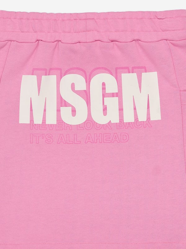 Introducing the MSGM Girls Logo Skirt in Pink, an essential piece for SS2025. Exhibiting both flair and comfort, it's perfect for enhancing your little girl's wardrobe. Exquisite Design Features MSGM's captivating logo in a vibrant pink that exudes style. Premium Fabric Crafted with luxurious materials for unparalleled softness and durability. Versatile Style Ideal for both casual outings and special occasions. Tailored Fit Cut to offer both comfort and a flattering silhouette. Elevate her collection with this chic skirt by msgm. Perfect her look, perfect her moments.