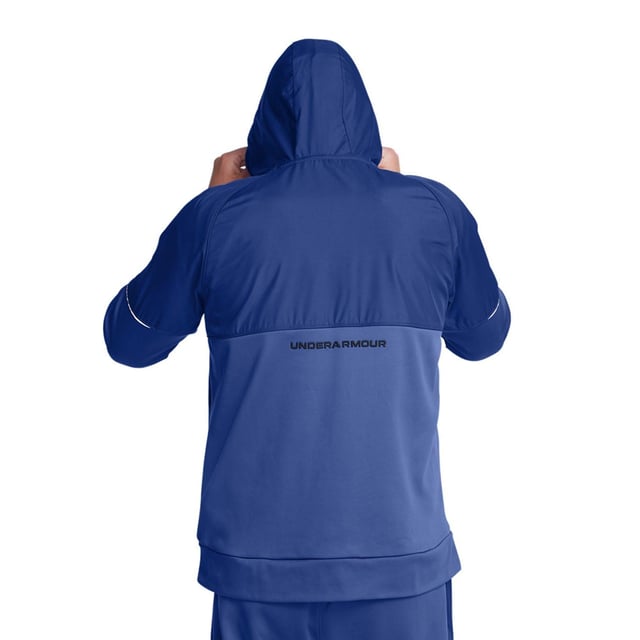 Under Armour Mens Storm Fleece Full Zip Hoodie (Blue) - Main Image