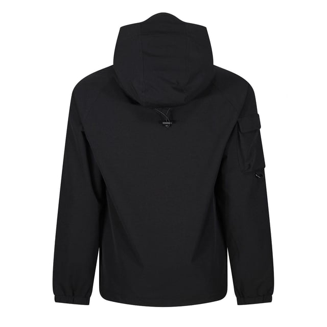 90% Nylon, 10% Elastane. Ontwerp: Logo, eenvoudig. 190gsm. Hem: Verstelbaar. Kap Kenmerken: Aannaaien. Manchet: Elastiek. Halslijn: Kapitein. Gevoerde. Mouwtype: Met lange mouwen. Zakken: 2 zijzakken, 2 borstzakken, rits, klepsluiting. Bevestiging: Volledige ritssluiting. M: 40 in.