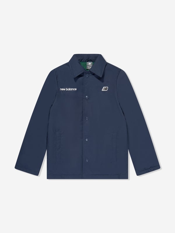 New Balance combine modern innovation with classic portraits. This boys NB navy premium short jacket is a captivating construction. Designed to keep up with active kids, they will emanate unparalleled style. 65 Cotton, 35 Polyester Twill