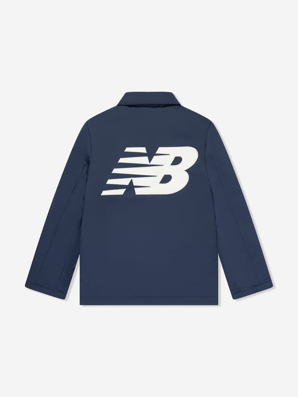 New Balance combine modern innovation with classic portraits. This boys NB navy premium short jacket is a captivating construction. Designed to keep up with active kids, they will emanate unparalleled style. 65 Cotton, 35 Polyester Twill