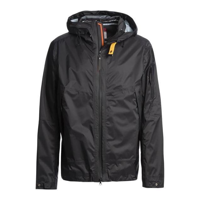 The Parajumpers Also Black Hooded Jacket combines sleek design with durable performance, crafted from 100% polyamide for reliable weather resistance. Its hood offers added protection against the elements, making it an ideal choice for unpredictable conditions. Designed for comfort and style, this jacket ensures you stay warm and dry without compromising on a modern, urban look. Perfect for everyday wear or outdoor adventures, it delivers both functionality and a bold statement in black. Elevate your outerwear collection with this versatile and dependable jacket