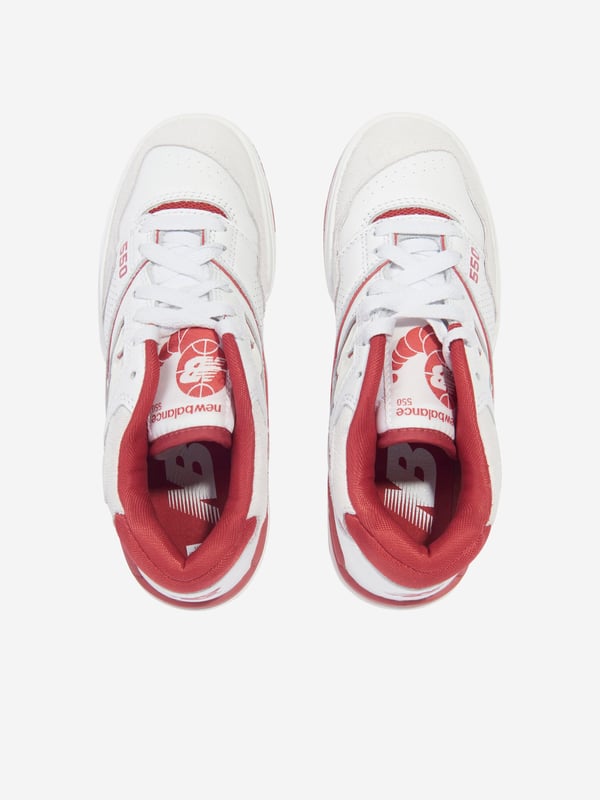 Introducing the Boys 550 Logo Trainers in White by New Balance a staple for your boy's wardrobe. Combining sophistication and superior comfort, this shoe is perfect for daily wear. Here are its notable features Stylish Design Its classy white hue and iconic logo are sure to make a trendy statement. Supreme Comfort Crafted from top-tier materials, these trainers ensure optimal comfort for your little one's daily endeavours. Upgrade your Boy's wardrobe! With these Boys 550 Logo Trainers in White by New Balance. Elevate your child's style by ordering now!
