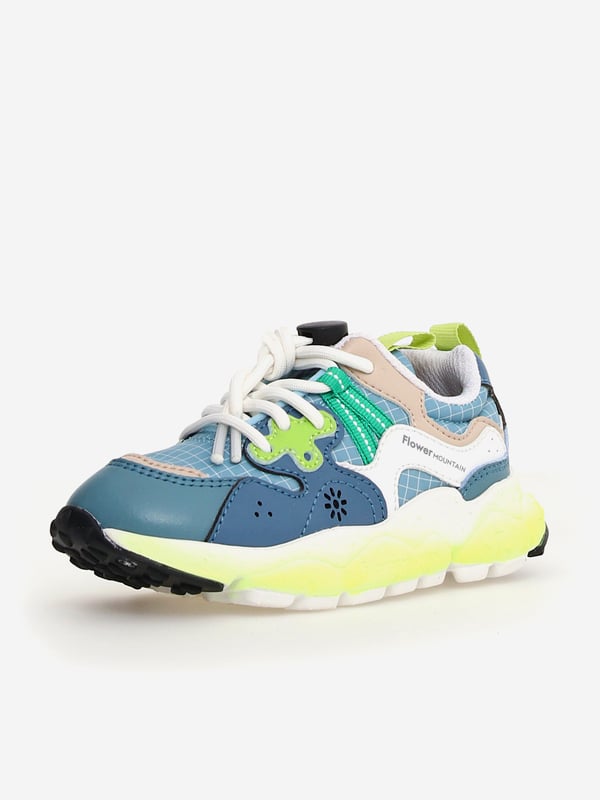 Flower Mountain combine vibrant imagery with beautiful, eco-friendly properties. These Yamano 3 trainers in multicolour are engineered in the finest high quality. NOTE Fit is Half a Size Up Refer to EU Size. Eclectic Design Nylon Upper Laces Tech Pattern Rubber Sole Multi Panelled Uppers 100 Polyester