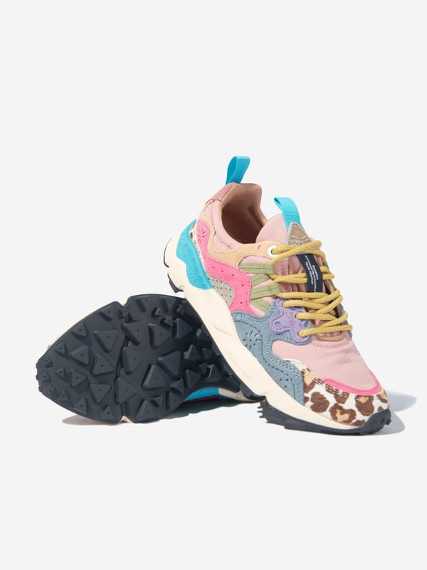 Introducing the exquisite Kids Yamano 3 Trainers by Flower Mountain, a vibrant multicolour marvel for AW2024. Ideal for both boys and girls, these trainers elevate youthful wardrobes with flair and function. Key features include Dynamic Design Eye-catching multicolour palette ignites imagination and style. Supreme Comfort Crafted for small feet, ensuring comfort with every step. Durable Materials Built to withstand playful adventures.Perfectly merging style with practicality, these trainers are the season's must-have. Add a splash of colour to your child's ensemble with the Kids Yamano 3 Trainers.