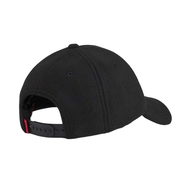 100% Polyester. Stof: Vlies. Ontwerp: Geborduurd logo, Effen. 4 rijen stiksels, knoop bovenaan, gebogen rand, gestikte oogjes. Stoftechnologie: Zacht. Sluiting: Snapback. Gemerkte lus.
