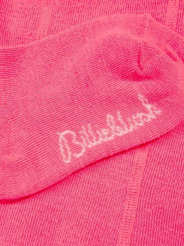 Billieblush encapsulate confident and adventurous designs in their aesthetic portraits. These girls pink tights capture the label's distinctive craftsmanship. They are made with rib metallic threading, a branded jacquard and hearts. Rib Metallic Threading Branded Jacquard and Hearts Cotton Polyamide Metallic Fibers Elastane Billieblush Tights 3-6M 17cm 9-18M 19cm 2-3Y 23cm 4-5Y 27cm 6-8Y 31cm 10-12Y 35cm
