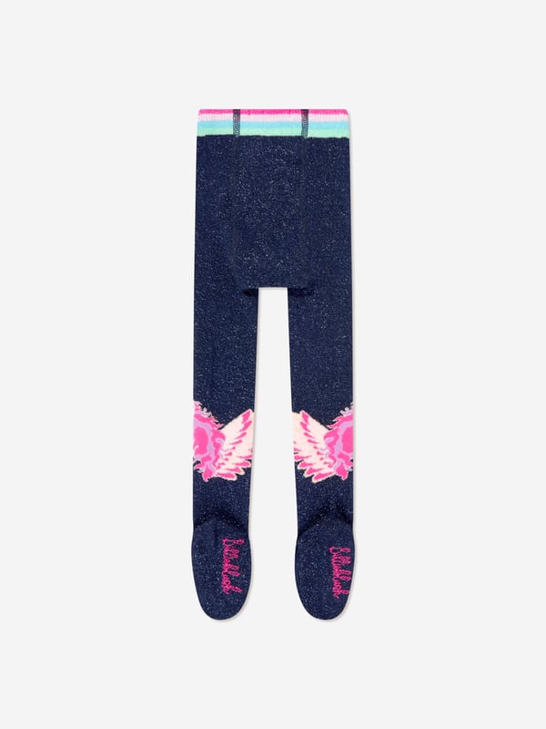 Billieblush Girls Unicorn Tights in Navy Introduce the Girls Unicorn Tights in Navy by billieblush, an enchanting addition for AW2024. Tailored for the imaginative and style-savvy girl, these tights bring comfort, quality, and whimsy to her wardrobe. Enchanting Unicorn Motif Features a delightful unicorn design that captivates and inspires. Rich Navy Hue Offers a versatile and sophisticated colour that pairs effortlessly. Premium Comfort Crafted with soft fabrics for ease of movement and all-day comfort.Elevate her style with the billieblush Girls Unicorn Tights in Navy. Perfect for the festive season and beyond!